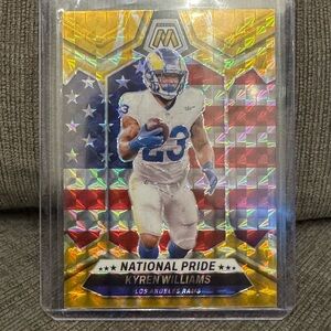 2024 Kyren Williams Panini Mosaic Yellow reactive National Pride Prizm